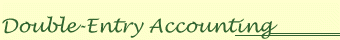 Double-Entry Accounting