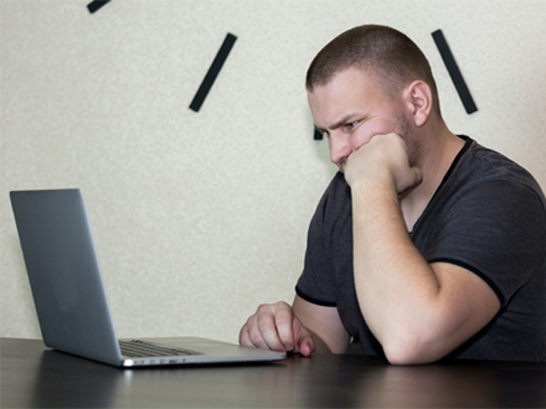 Person at Computer